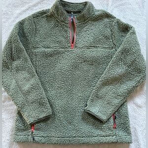 Chubbies Olive Sherpa Jacket
